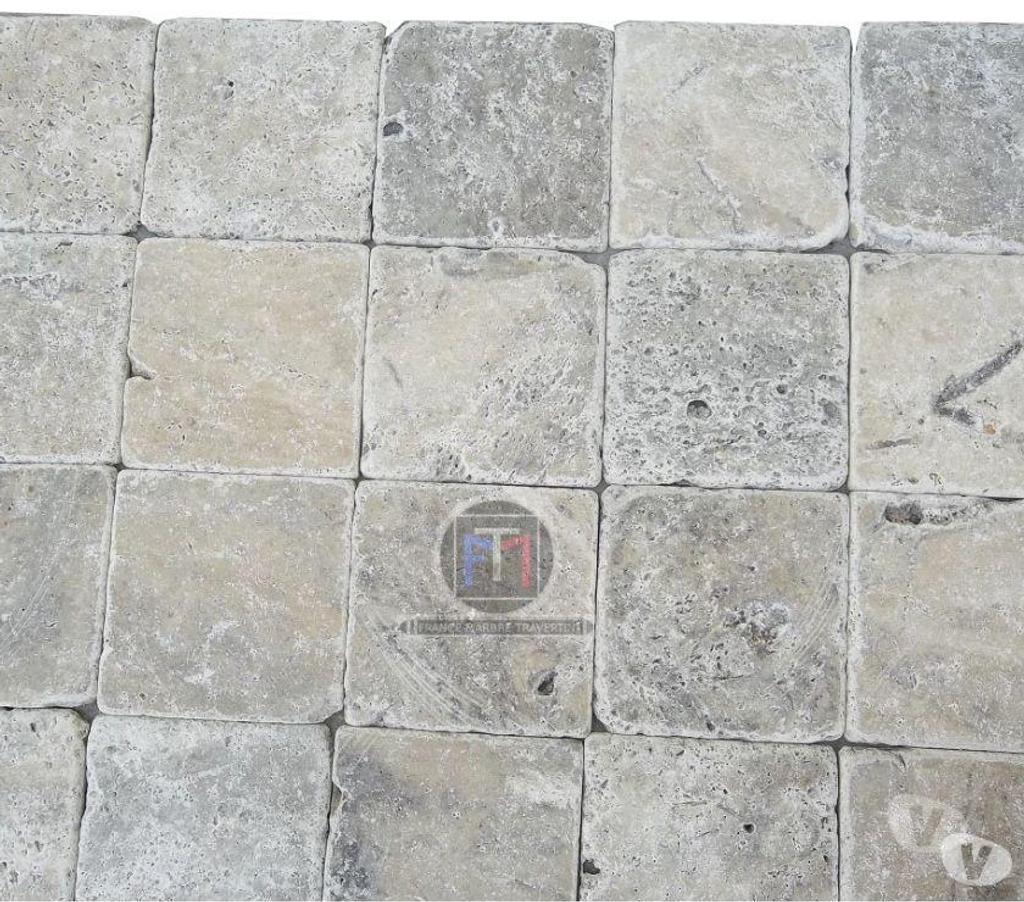  Var Forcalqueiret - 83136 - Photos Vivastreet Travertin Gris Silver 15x15 cm 2ème Choix