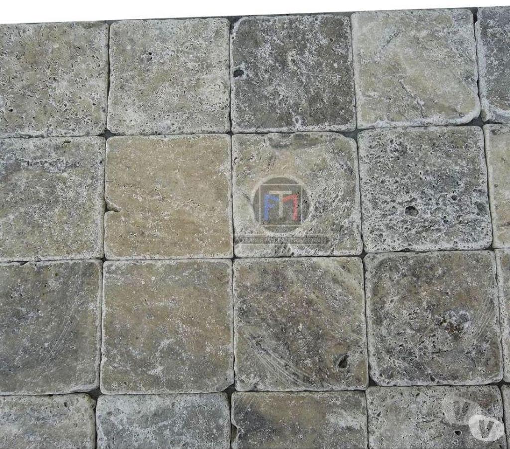  Var Forcalqueiret - 83136 - Photos Vivastreet Travertin Gris Silver 15x15 cm 2ème Choix