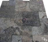  Travertin Gris Silver Opus Romain Rustique