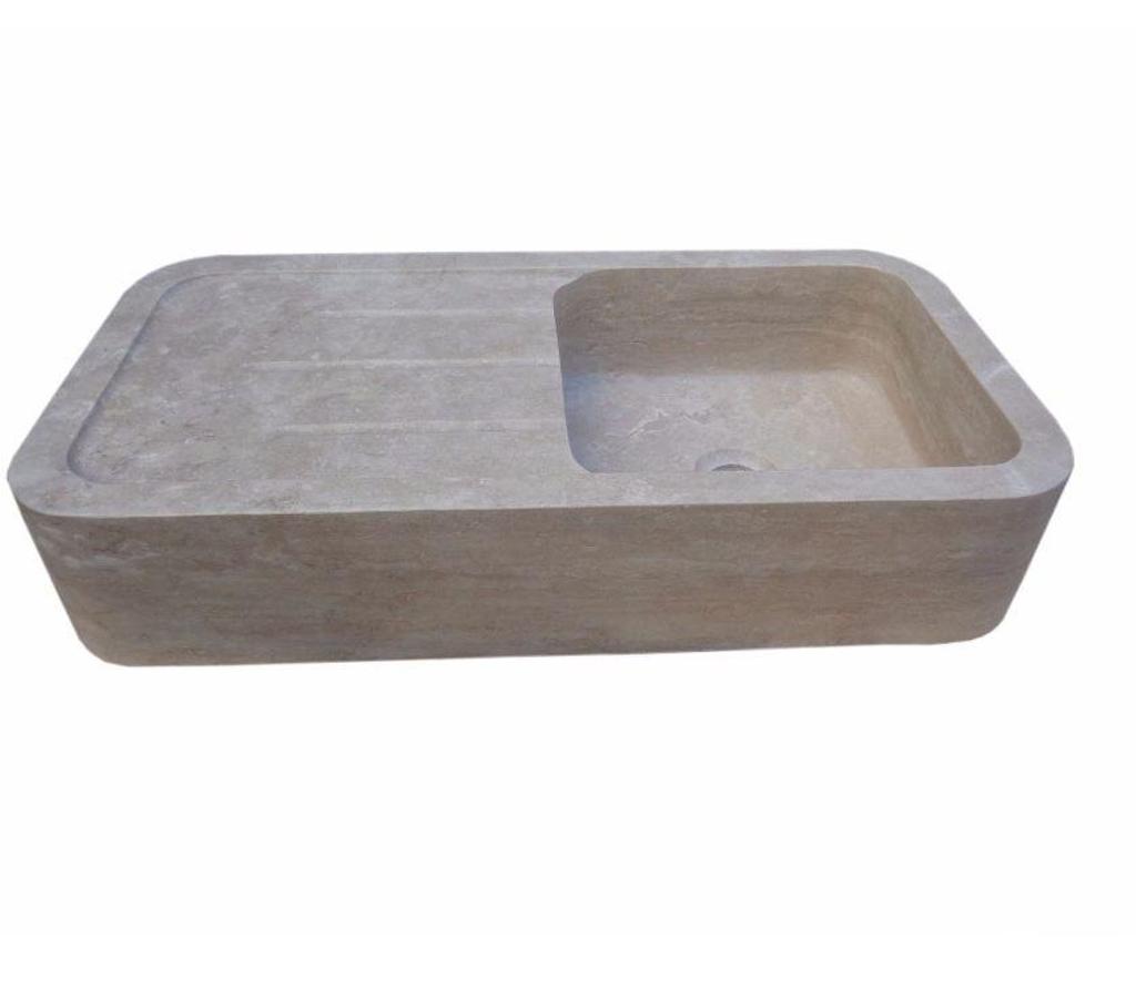  Bouches-du-Rhône Lancon Provence - 13680 - Photos Vivastreet Travertin Classique 90 x 46 x 18 cm 1 Bac + égouttoir 