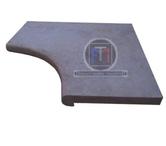  Travertin Classique Nez de Marche Angle Rentrant Arrondi 