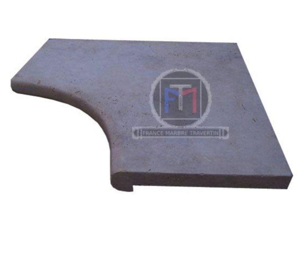  Var Forcalqueiret - 83136 - Photos Vivastreet Travertin Classique Nez de Marche Angle Rentrant Arrondi 
