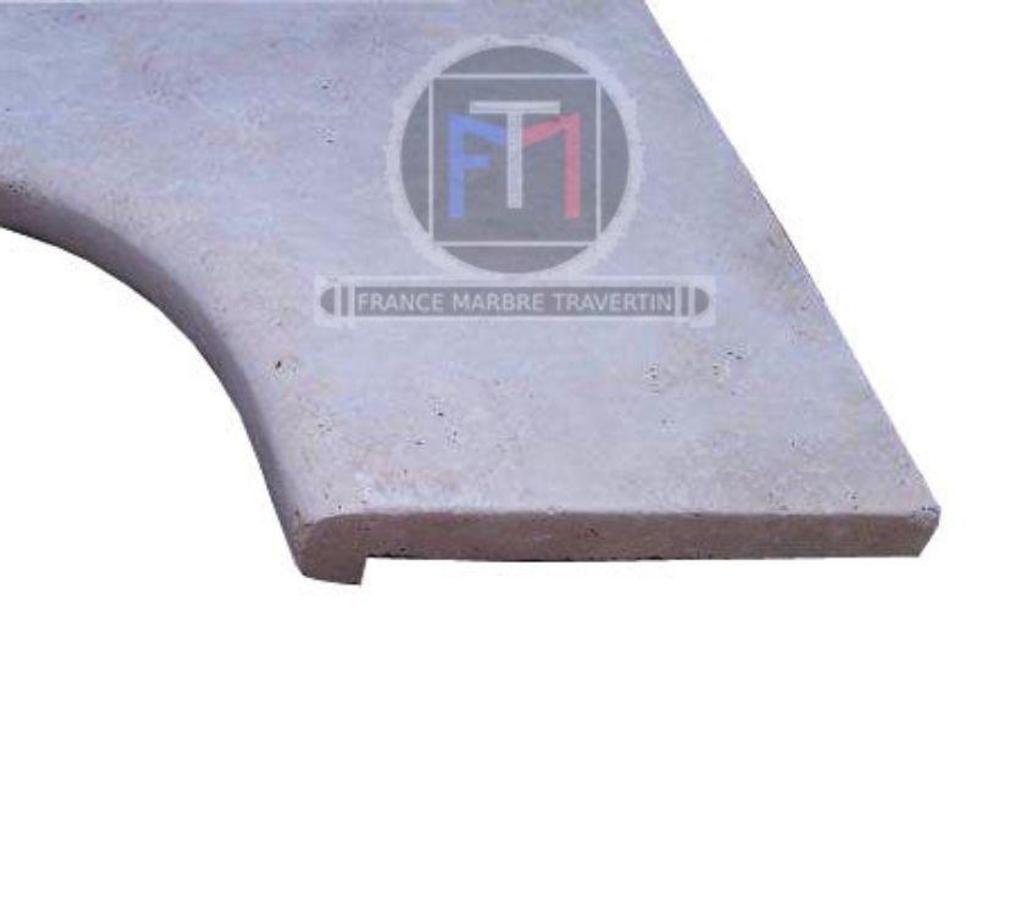  Var Forcalqueiret - 83136 - Photos Vivastreet Travertin Classique Nez de Marche Angle Rentrant Arrondi 