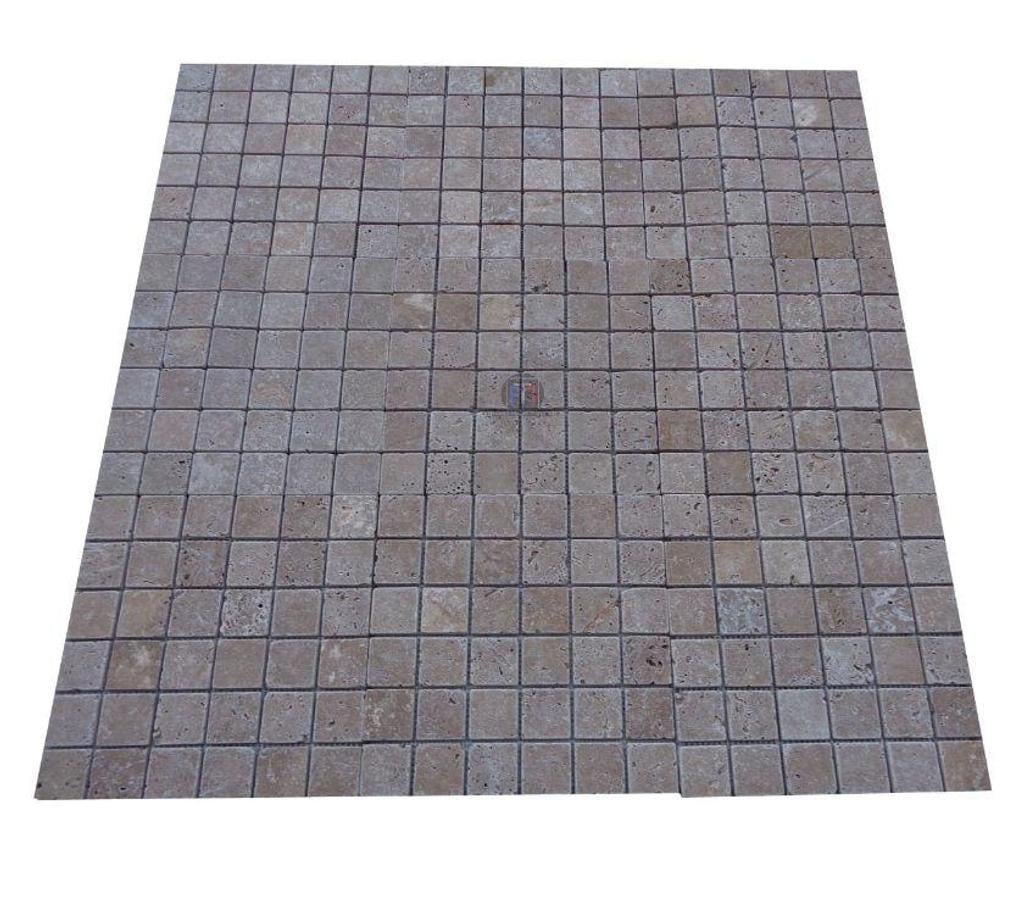 Décoration - art Var Forcalqueiret - 83136 - Photos Vivastreet Travertin Noce Marron Mosaïque 4,8x4,8cm