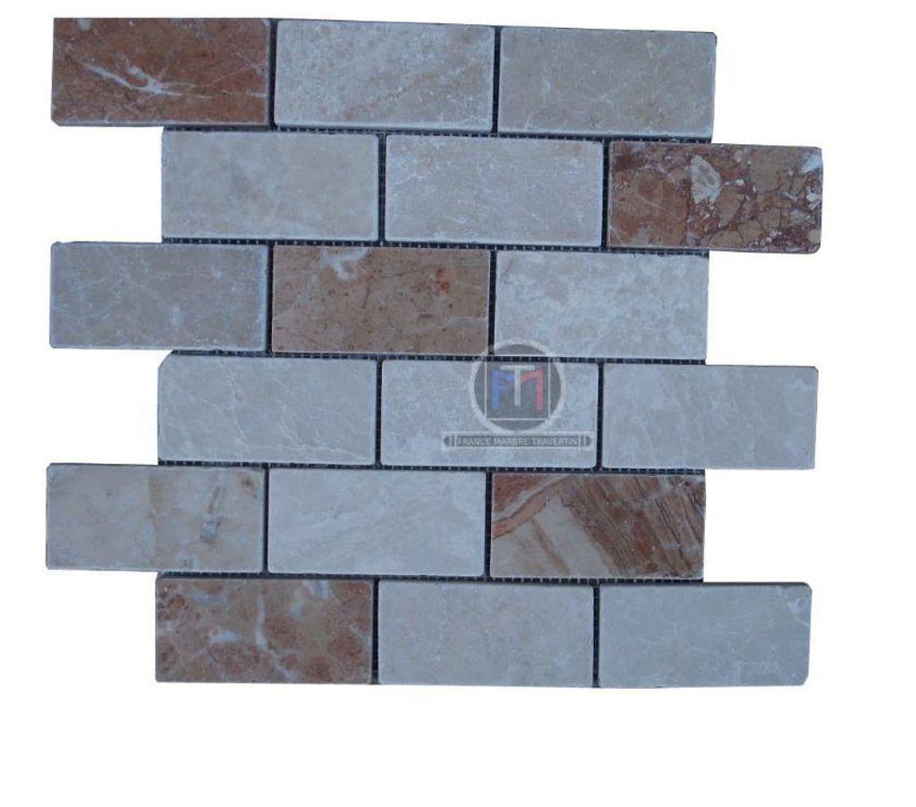  Var Forcalqueiret - 83136 - Photos Vivastreet Marbre Marfil Beige Rouge Mosaïque 4,8x10cm