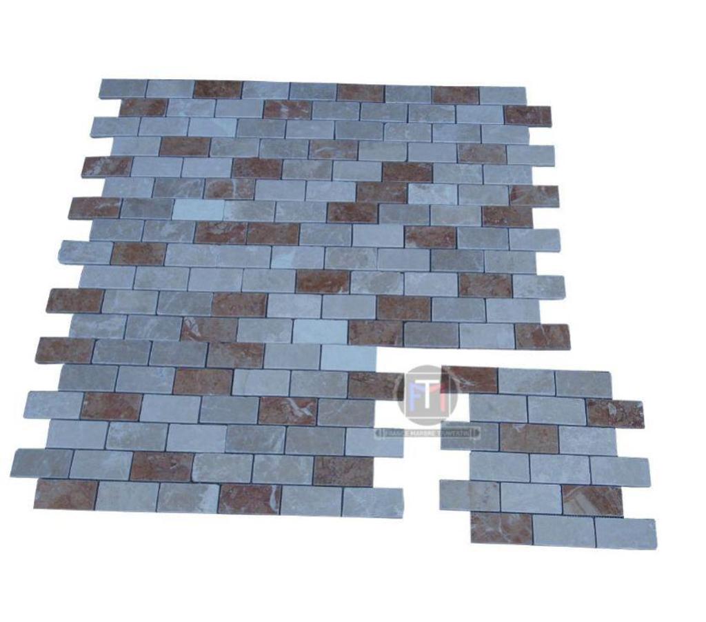  Var Forcalqueiret - 83136 - Photos Vivastreet Marbre Marfil Beige Rouge Mosaïque 4,8x10cm