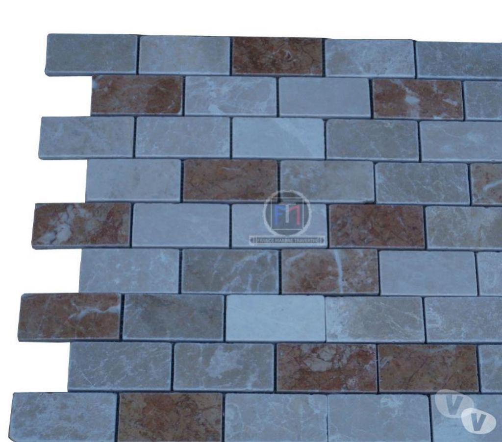  Var Forcalqueiret - 83136 - Photos Vivastreet Marbre Marfil Beige Rouge Mosaïque 4,8x10cm