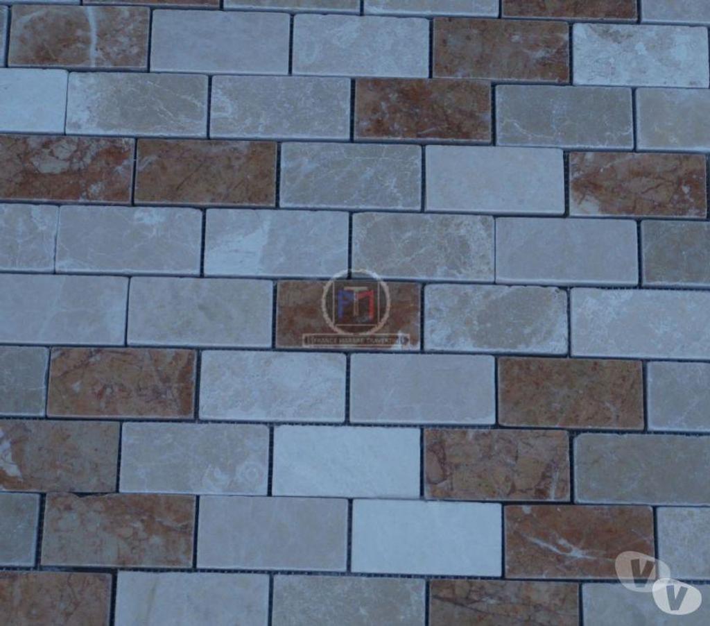  Var Forcalqueiret - 83136 - Photos Vivastreet Marbre Marfil Beige Rouge Mosaïque 4,8x10cm