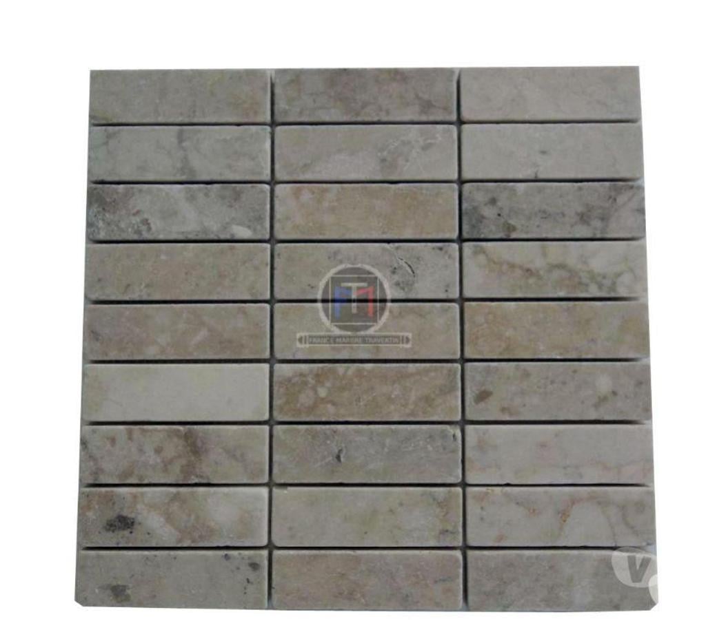 Décoration - art Var Forcalqueiret - 83136 - Photos Vivastreet Marbre Marfil Beige Cappuccino Mosaïque 3x10cm