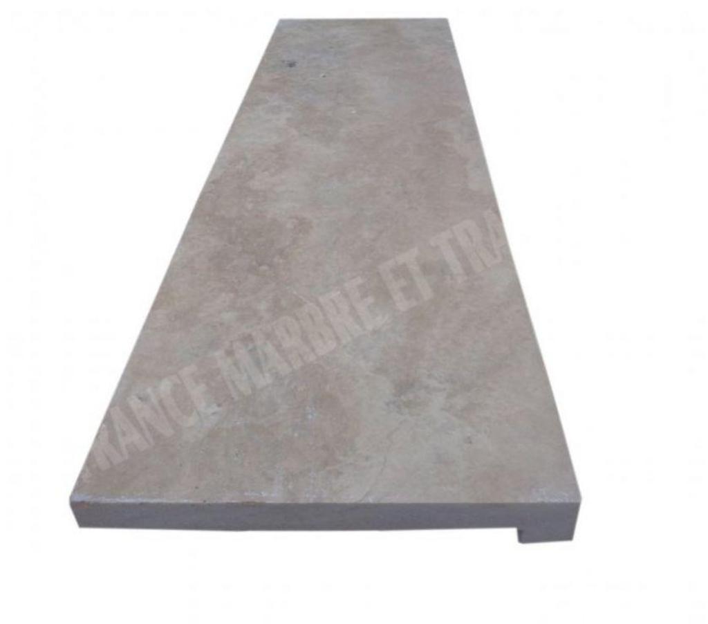  Var Forcalqueiret - 83136 - Photos Vivastreet Travertin Classique Beige Nez de Marche Droit 120x30 cm