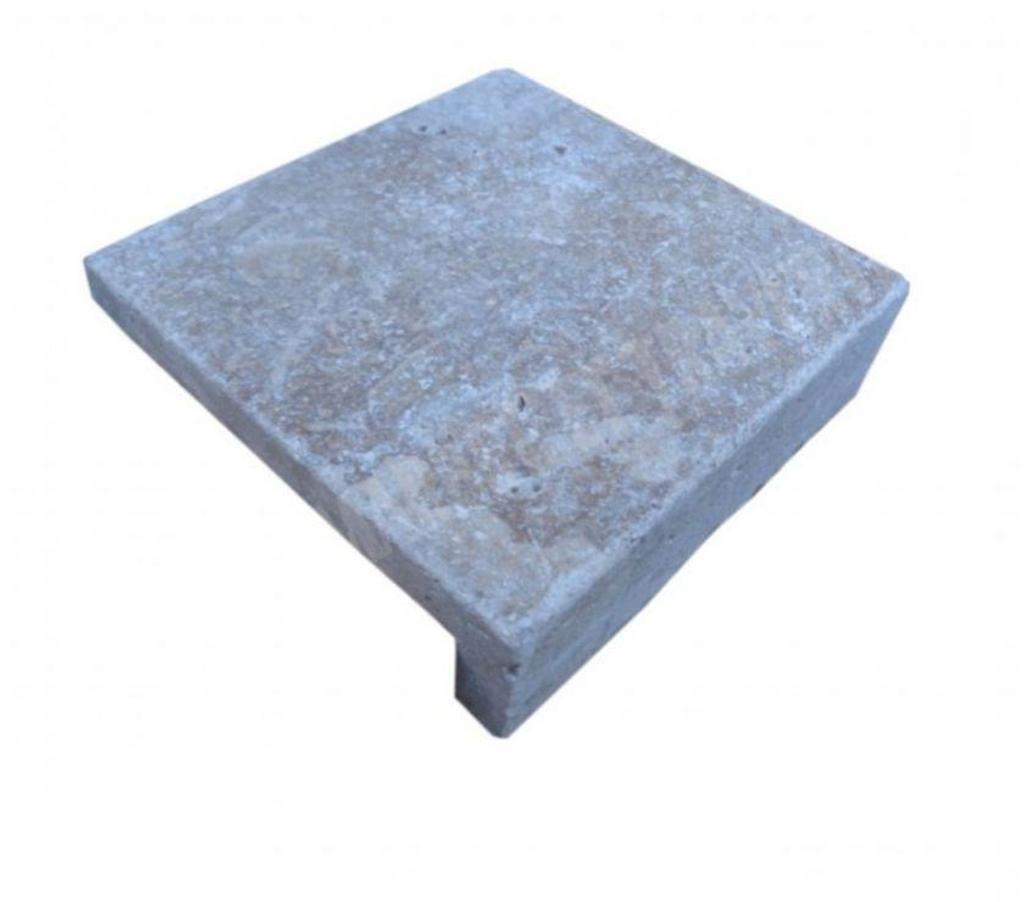  Var Forcalqueiret - 83136 - Photos Vivastreet Travertin Walnut Noisette Nez de Marche Droit 10x10 cm