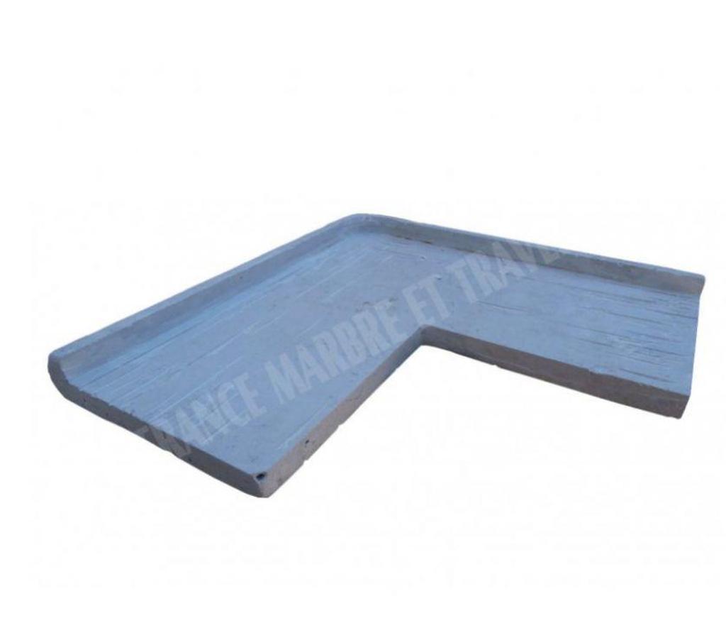  Var Forcalqueiret - 83136 - Photos Vivastreet Travertin Beige Nez de Marche Angle Sortant Arrondi 60x60cm