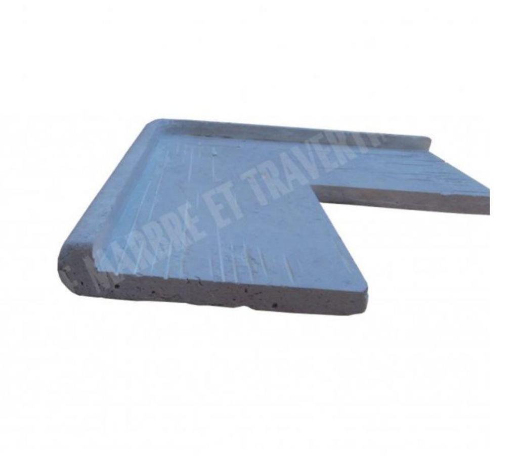  Var Forcalqueiret - 83136 - Photos Vivastreet Travertin Beige Nez de Marche Angle Sortant Arrondi 60x60cm