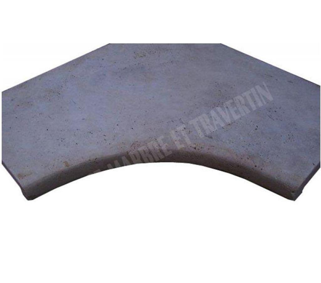  Var Forcalqueiret - 83136 - Photos Vivastreet Travertin Beige Nez de Marche Angle Rentrant Arrondi 60x60cm