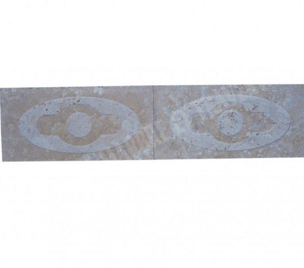 Décoration - art Var Forcalqueiret - 83136 - Photos Vivastreet Travertin Classique Beige Gravure Décor 20 x 30,5 cm