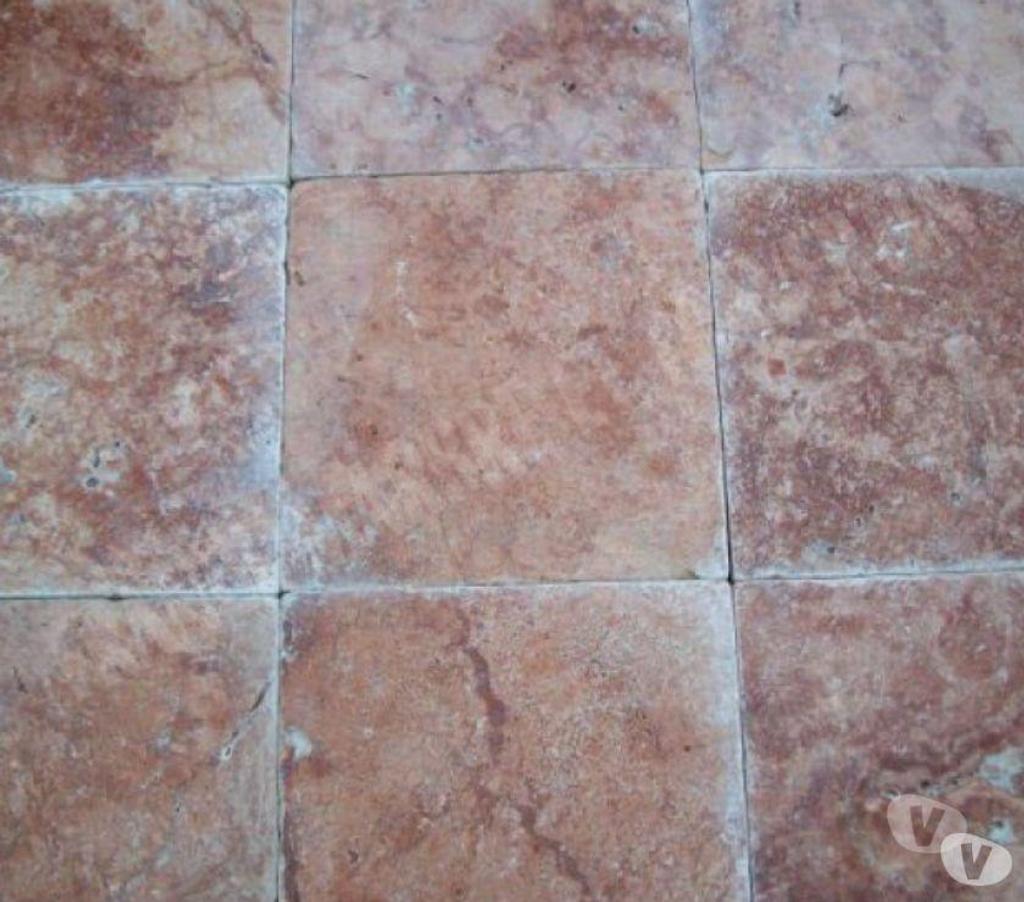  Var Forcalqueiret - 83136 - Photos Vivastreet Travertin Rose Rouge 40x40 cm