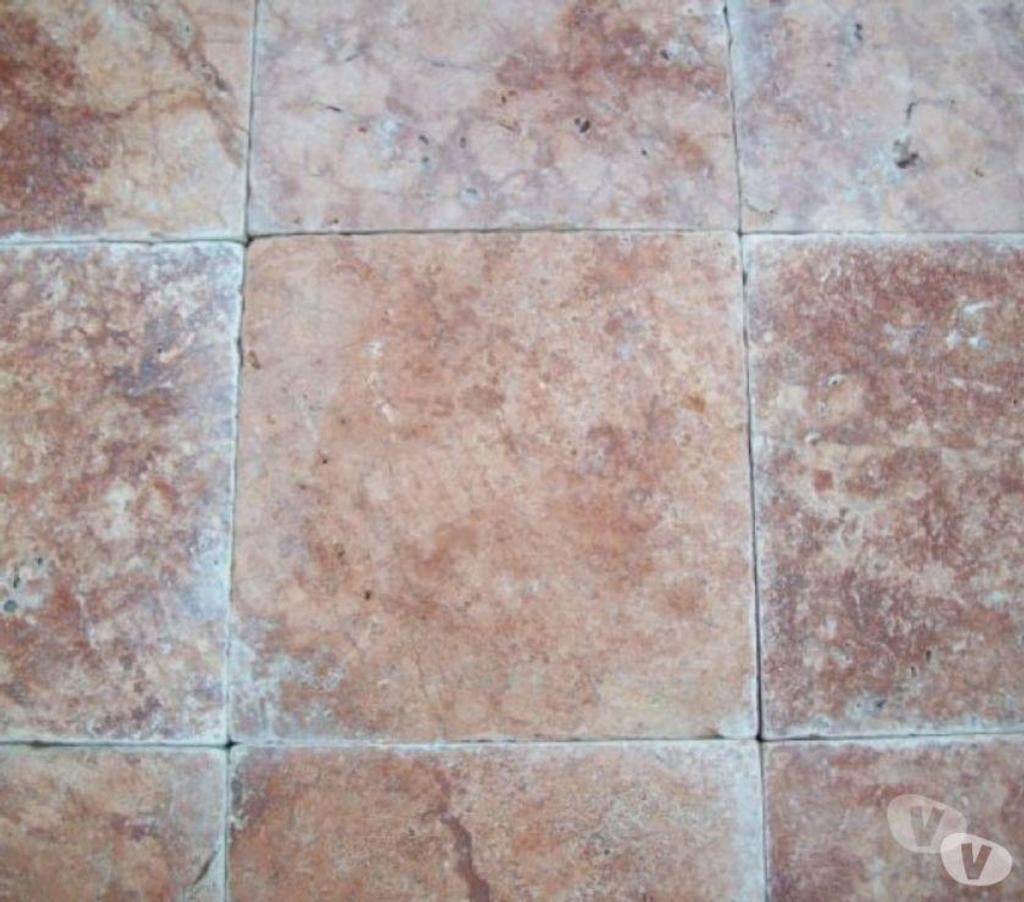  Var Forcalqueiret - 83136 - Photos Vivastreet Travertin Rose Rouge 40x40 cm