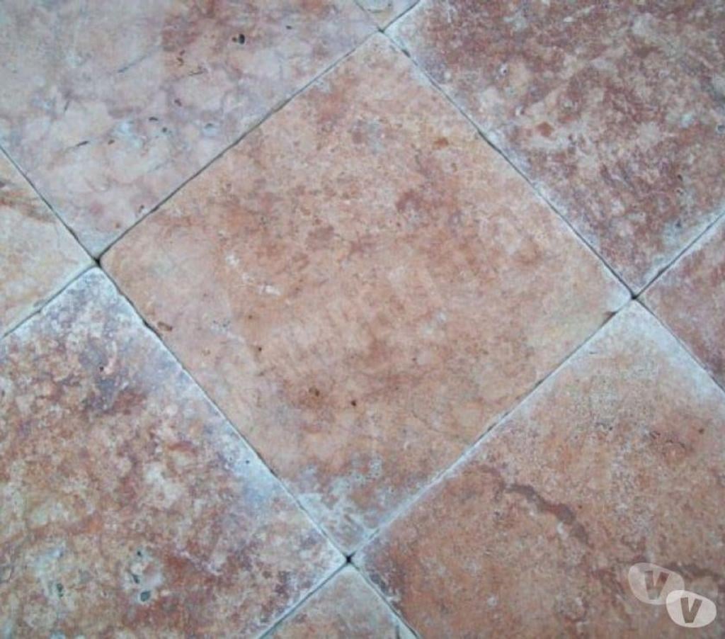  Var Forcalqueiret - 83136 - Photos Vivastreet Travertin Rose Rouge 40x40 cm