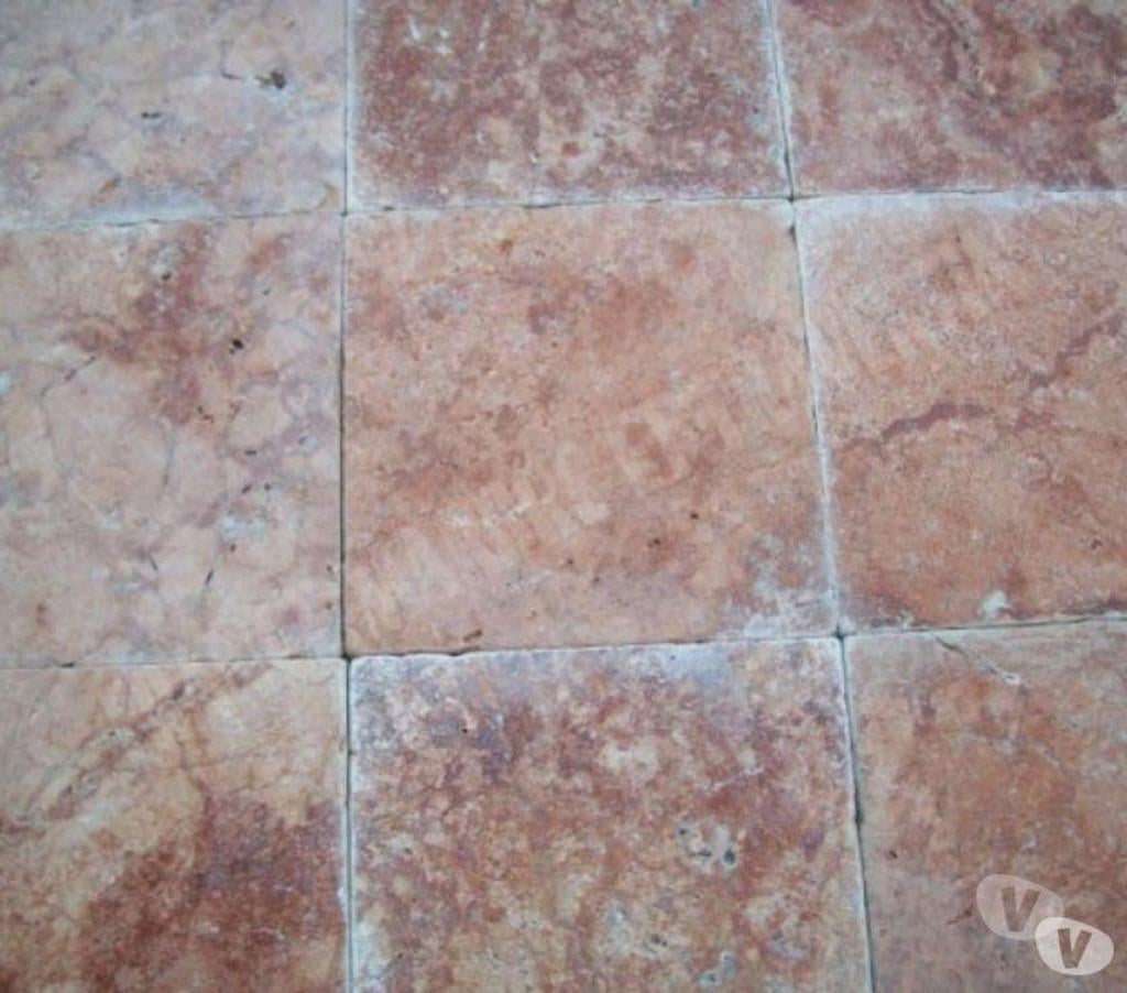  Var Forcalqueiret - 83136 - Photos Vivastreet Travertin Rose Rouge 40x40 cm