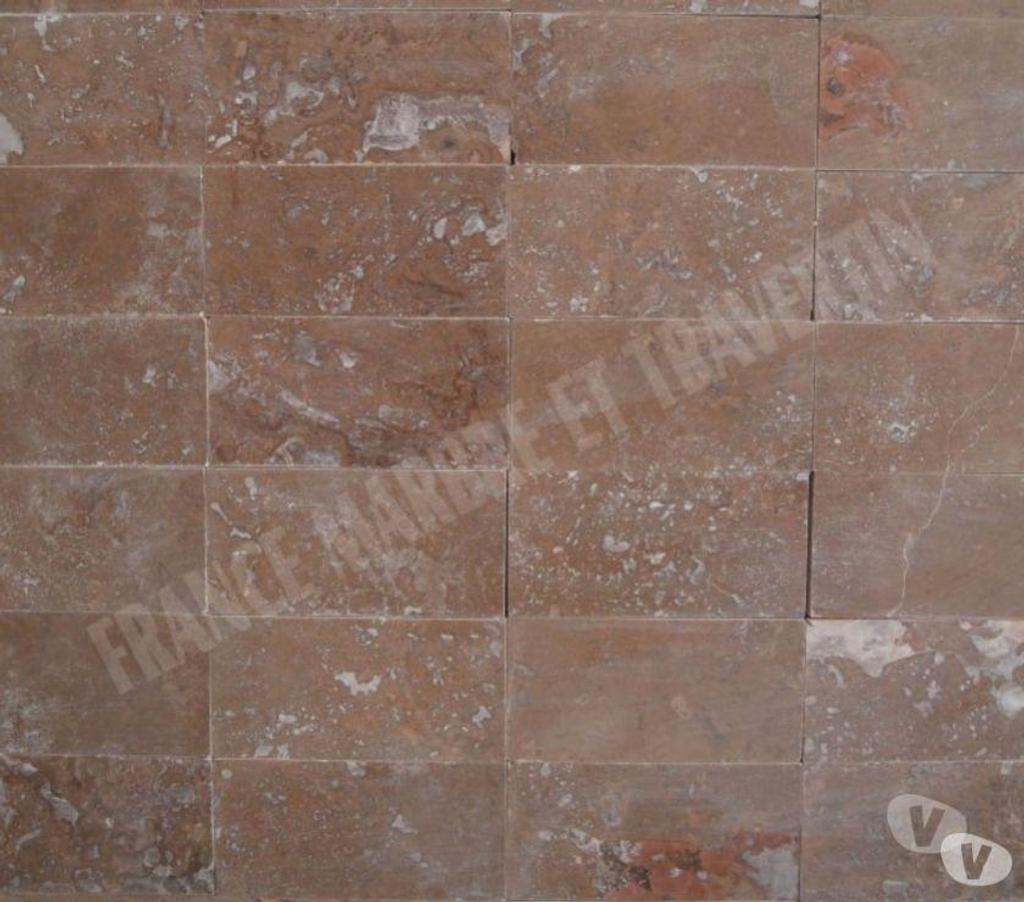  Var Forcalqueiret - 83136 - Photos Vivastreet Travertin Noce Marron 7,5x15 cm Adoucie Rustique