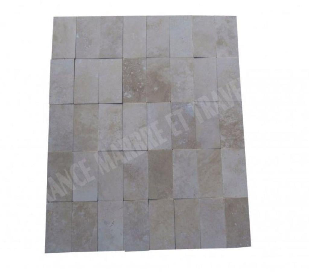  Var Forcalqueiret - 83136 - Photos Vivastreet Travertin Classique Clair 7,5x15 cm Adoucie 1er Choix