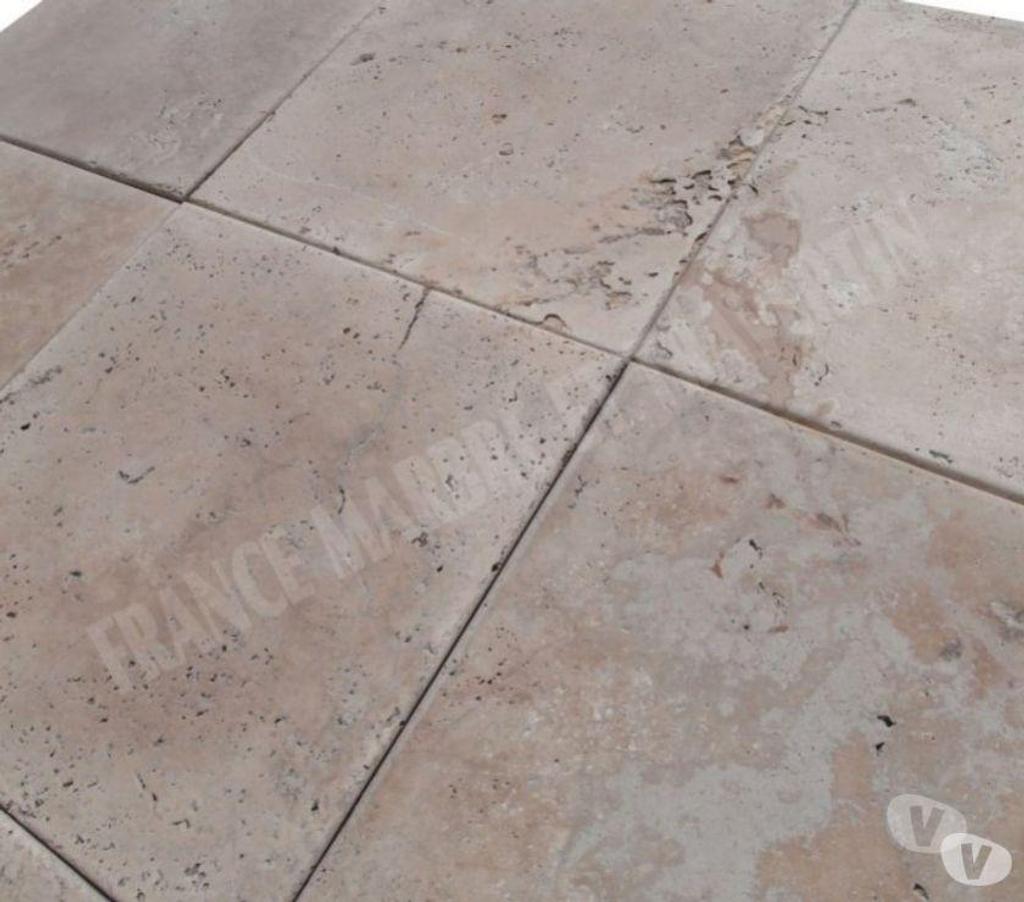  Var Forcalqueiret - 83136 - Photos Vivastreet Travertin Classique Beige 45x45 cm Brossé 1er Choix