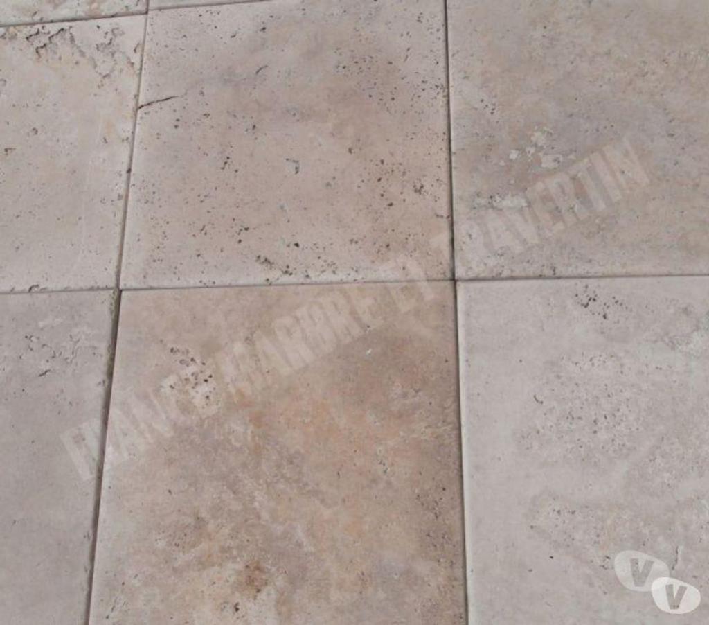  Var Forcalqueiret - 83136 - Photos Vivastreet Travertin Classique Beige 45x45 cm Brossé 1er Choix