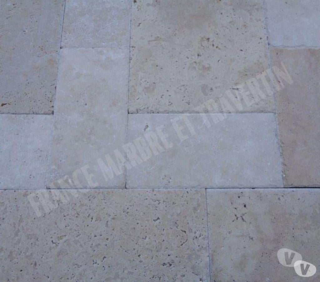  Var Forcalqueiret - 83136 - Photos Vivastreet Travertin Classique Clair Opus Romain Brossé