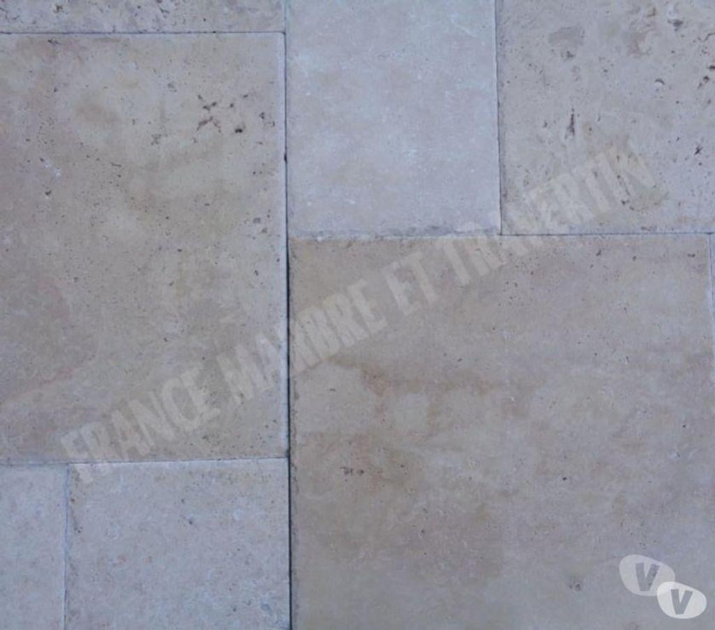  Var Forcalqueiret - 83136 - Photos Vivastreet Travertin Classique Clair Opus Romain Brossé