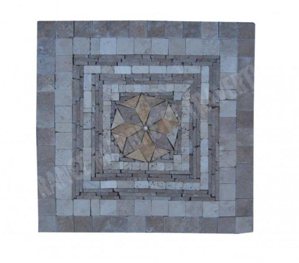  Var Forcalqueiret - 83136 - Photos Vivastreet Travertin Mixte Rosaces 61 x 61 cm