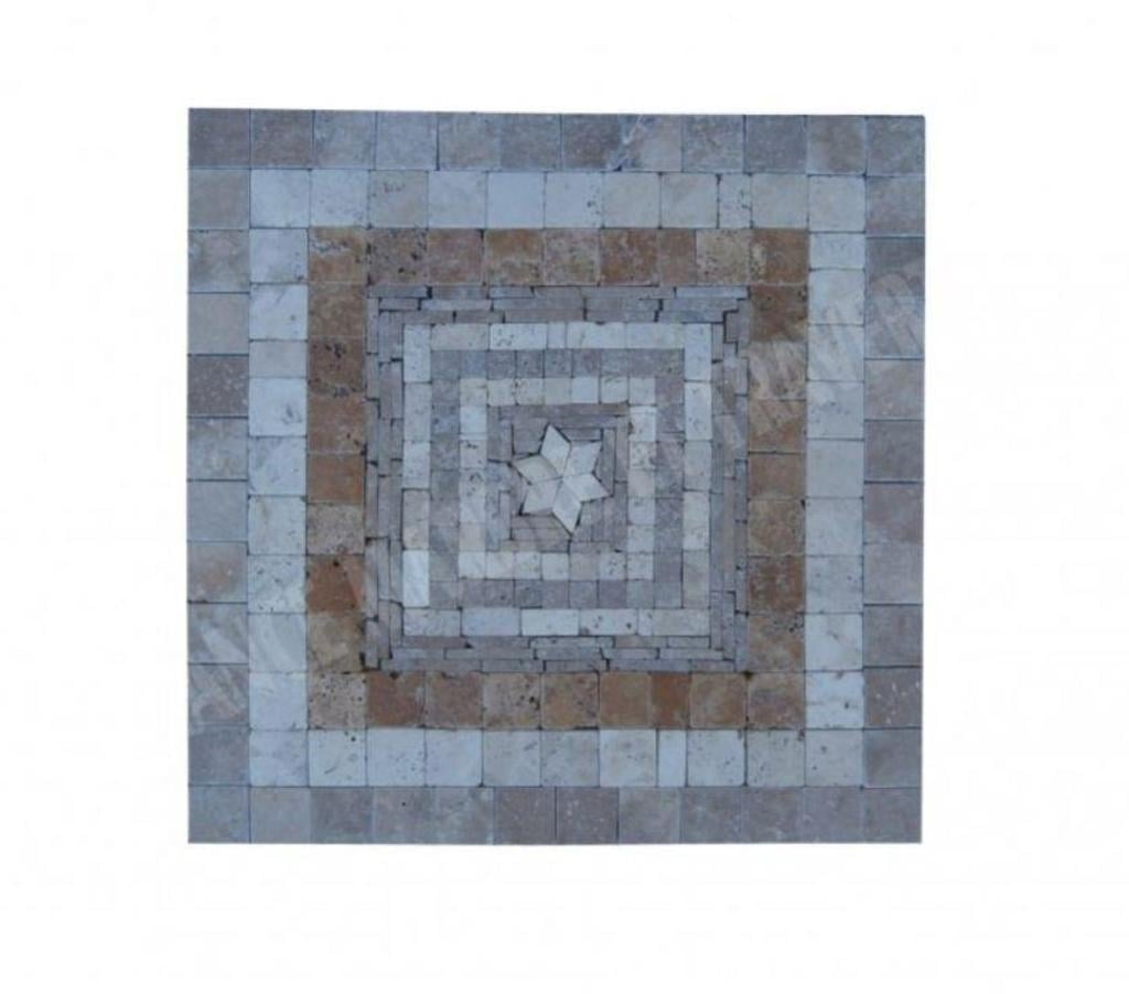  Var Forcalqueiret - 83136 - Photos Vivastreet Travertin Mixte Rosaces 61 x 61 cm