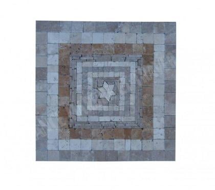 Bricolage - Jardin - Outillage Forcalqueiret Var - Photos Vivastreet Travertin Mixte Rosaces 61 x 61 cm