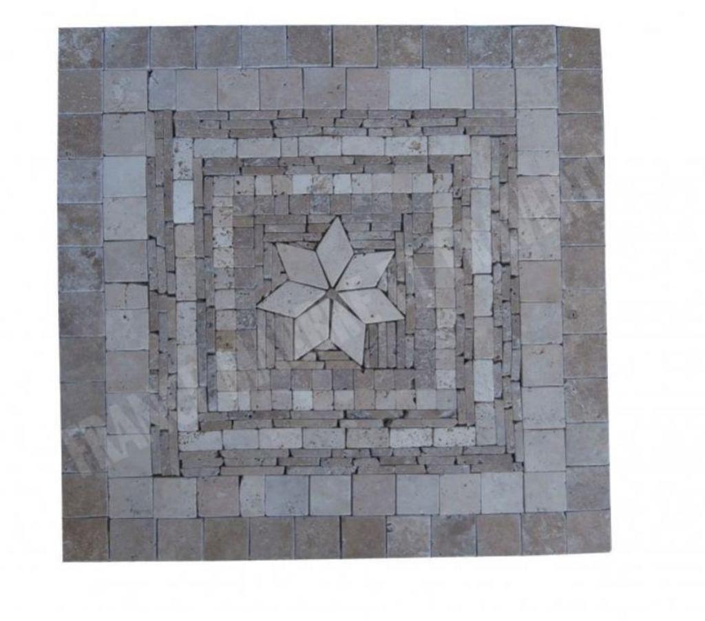  Var Forcalqueiret - 83136 - Photos Vivastreet Travertin Mixte Rosaces 61 x 61 cm