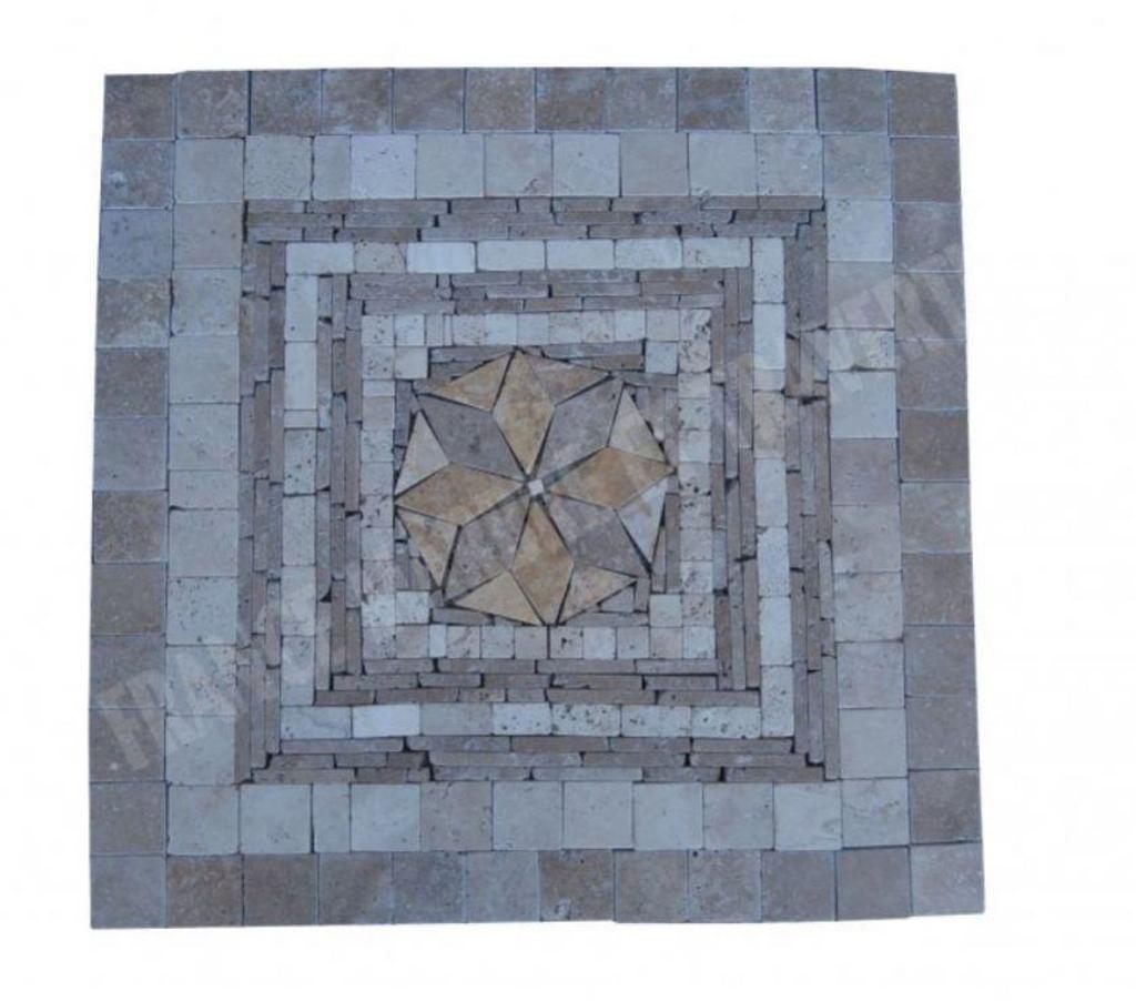  Var Forcalqueiret - 83136 - Photos Vivastreet Travertin Mixte Rosaces 61 x 61 cm