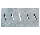 Travertin Gris Silver Grille Serpent 25x61 cm REF 2259