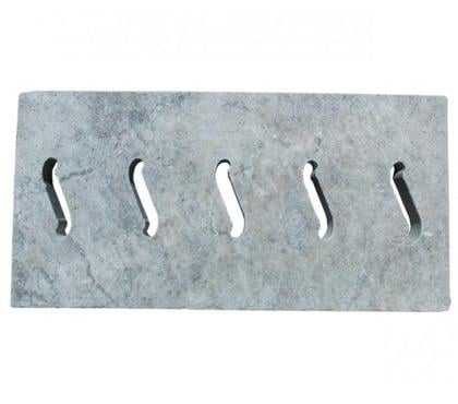 Décoration - art Forcalqueiret Var - Photos Vivastreet Travertin Gris Silver Grille Serpent 25x61 cm REF 2259