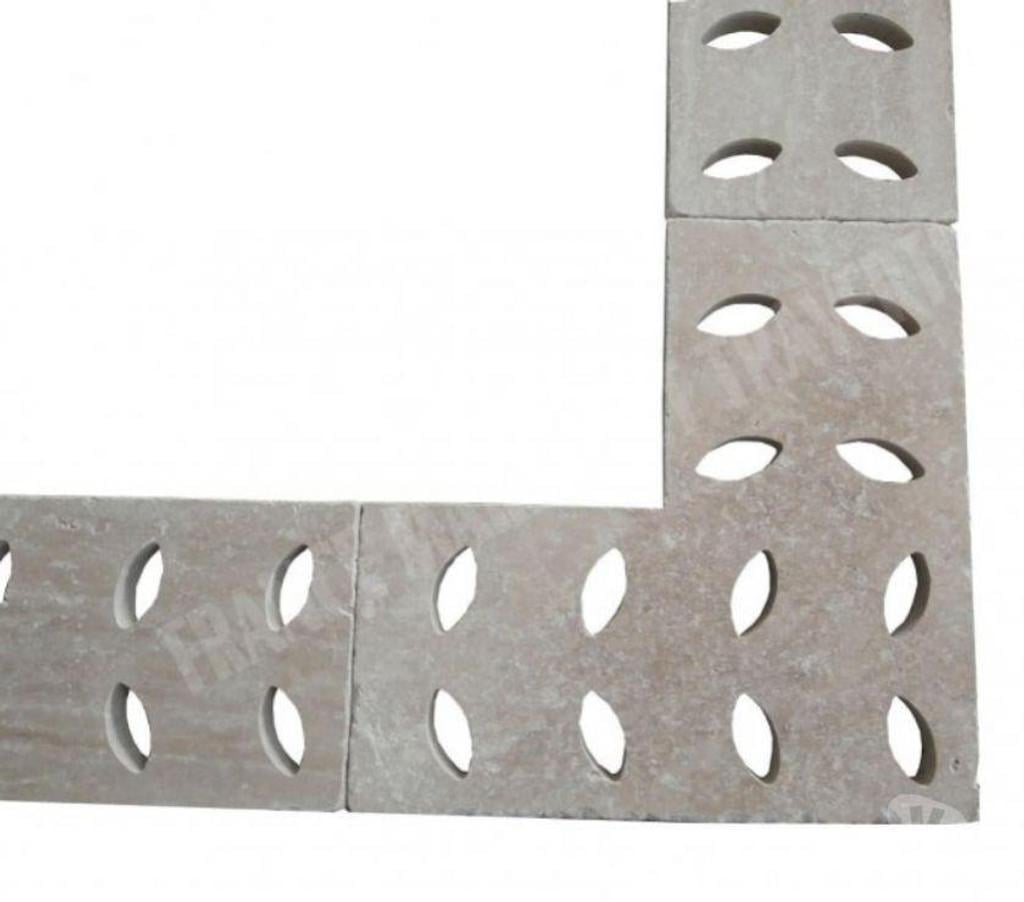 Décoration - art Var Forcalqueiret - 83136 - Photos Vivastreet Travertin Classique Grille Angle Grande Oeil 50x50 cm