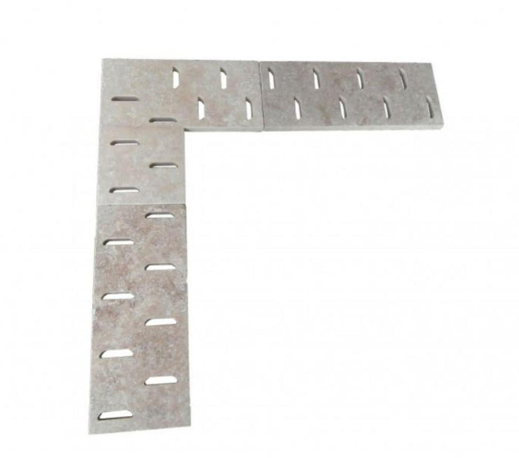 Décoration - art Var Forcalqueiret - 83136 - Photos Vivastreet Travertin Classique Grille Angle D 50x50 cm