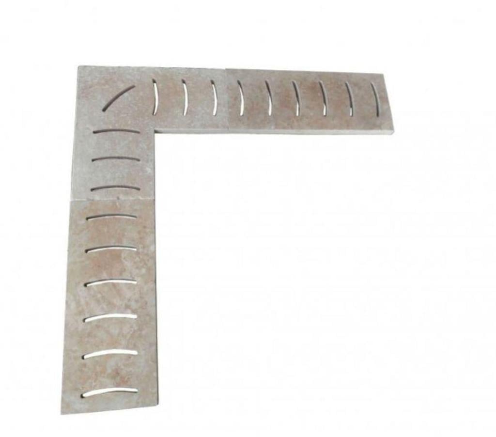 Décoration - art Var Forcalqueiret - 83136 - Photos Vivastreet Travertin Classique Grille Angle C 50x50 cm