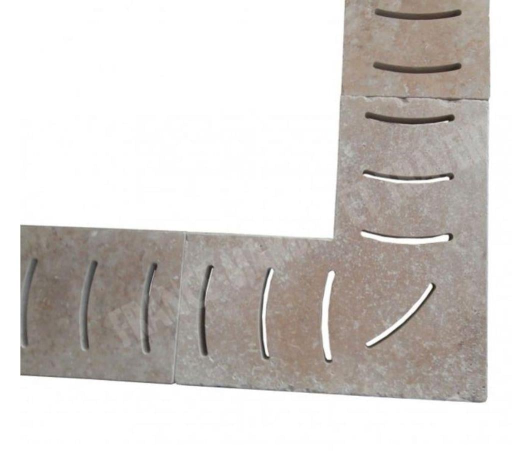 Décoration - art Var Forcalqueiret - 83136 - Photos Vivastreet Travertin Classique Grille Angle C 50x50 cm