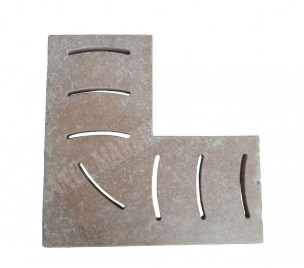 Décoration - art Var Forcalqueiret - 83136 - Photos Vivastreet Travertin Classique Grille Angle C 50x50 cm