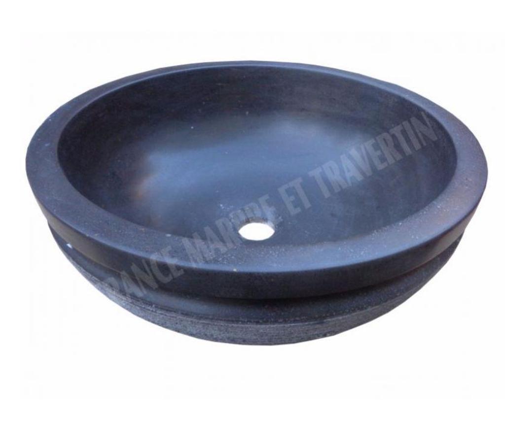  Bouches-du-Rhône Lancon Provence - 13680 - Photos Vivastreet Basalte Noir Vasque Model Bol Strié 300€ HTpièce