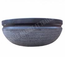 Basalte Noir Vasque Model Bol Strié 300€ HTpièce