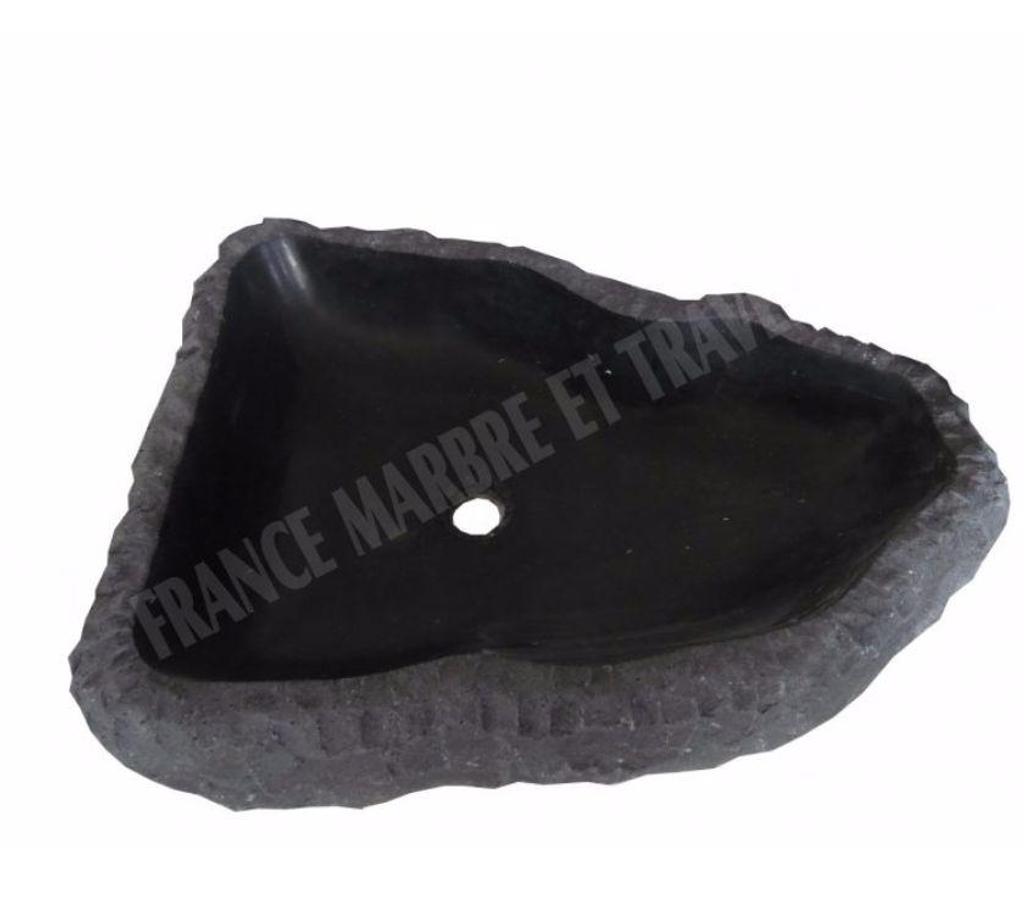  Bouches-du-Rhône Lancon Provence - 13680 - Photos Vivastreet Basalte Noir Vasque Model Triangle 400€ HTpiéce