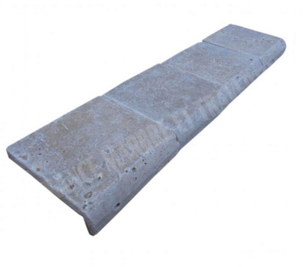 Décoration - art Var Forcalqueiret - 83136 - Photos Vivastreet Travertin Walnut Noisette Nez de Marche Arrondi 10x10 cm