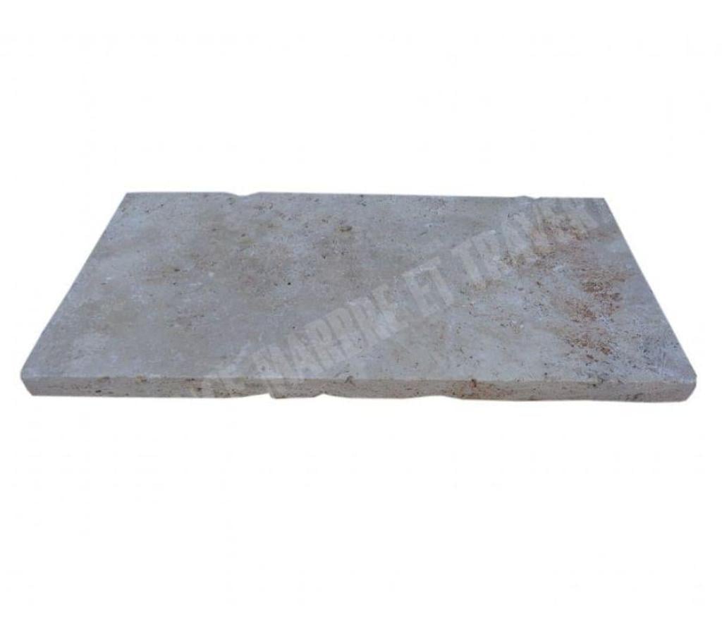 Décoration - art Var Forcalqueiret - 83136 - Photos Vivastreet Travertin Classique Nez de Marche Droit 30x60 cm 