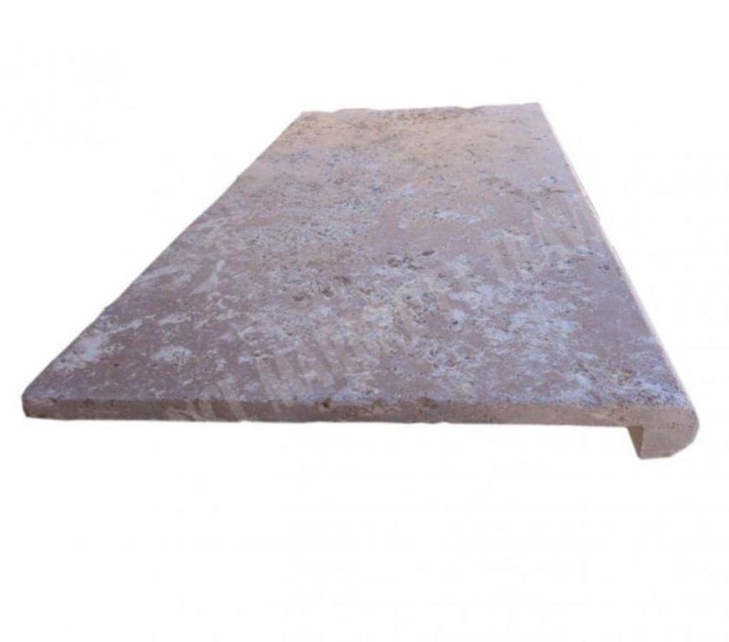  Var Forcalqueiret - 83136 - Photos Vivastreet Travertin Walnut Noisette Nez de Marche Arrondi 30x60 cm