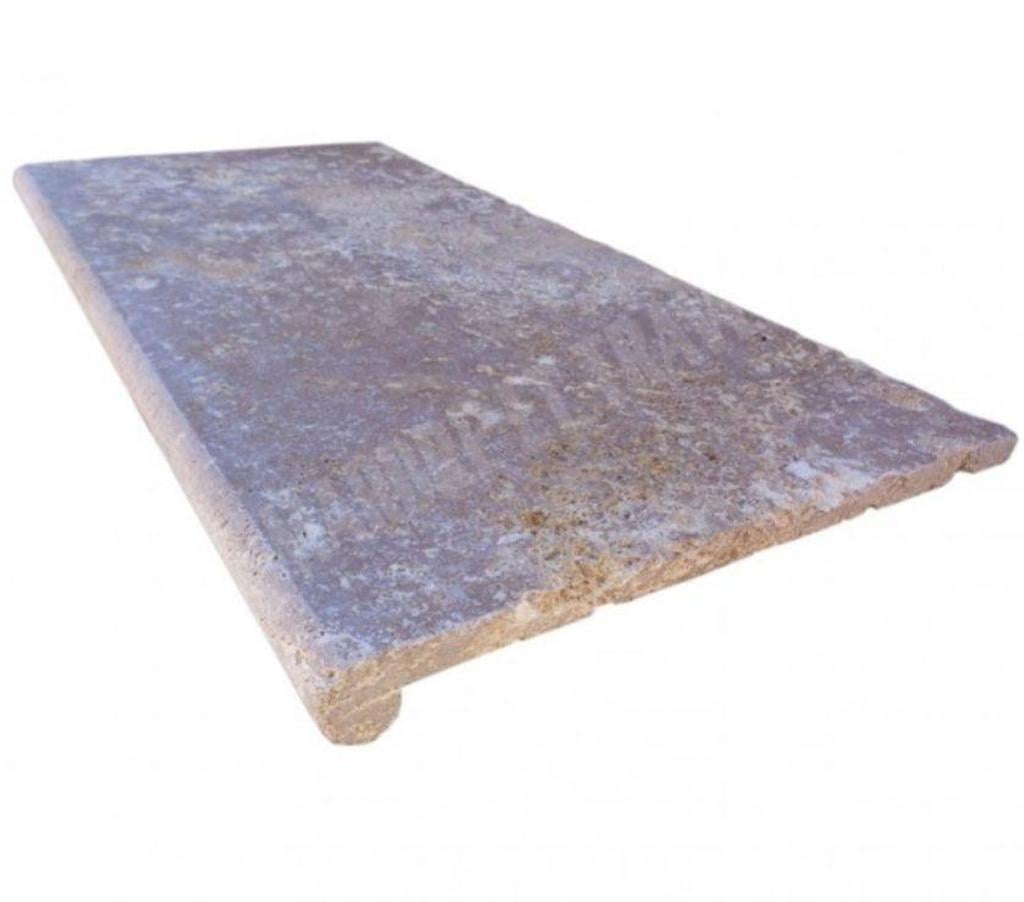  Var Forcalqueiret - 83136 - Photos Vivastreet Travertin Walnut Noisette Nez de Marche Arrondi 30x60 cm