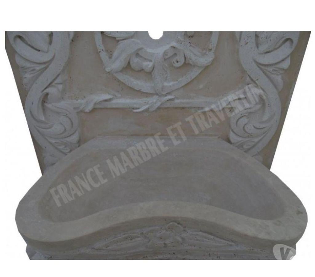 Décoration - art Var Forcalqueiret - 83136 - Photos Vivastreet Travertin Classique Beige Fontaine