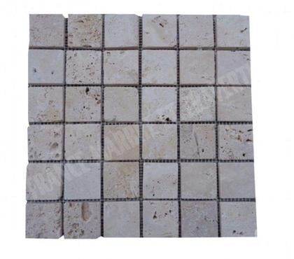 Décoration-Art-Antiquité Forcalqueiret Var - Photos Vivastreet Travertin Classique Beige Mosaique 4,8x4,8cm Rustique